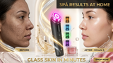 GlassGlow™ 6-in-1 LED Beauty Massager